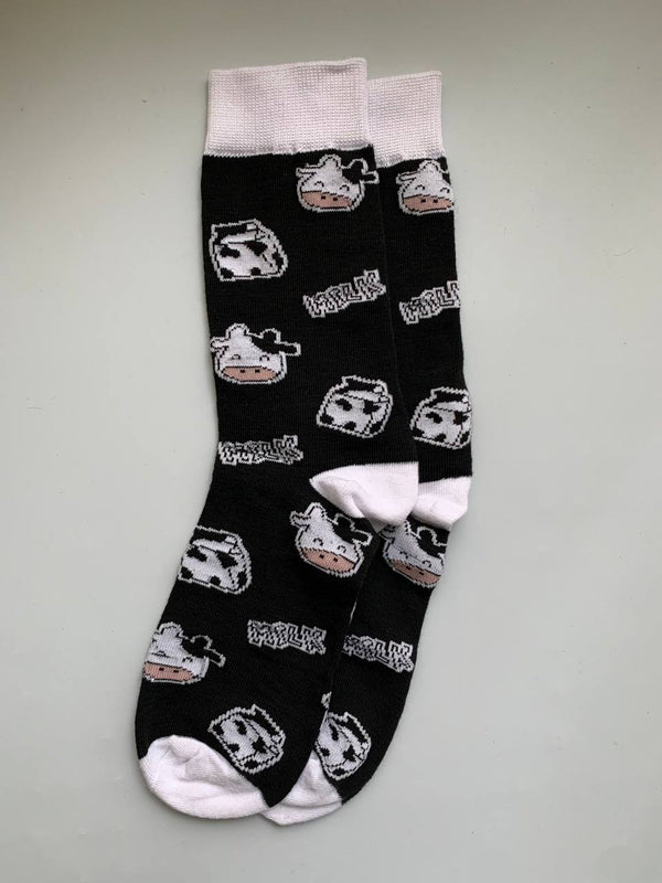 COW SOCKS MILK