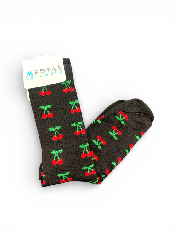 BLACK CHERRY SOCKS