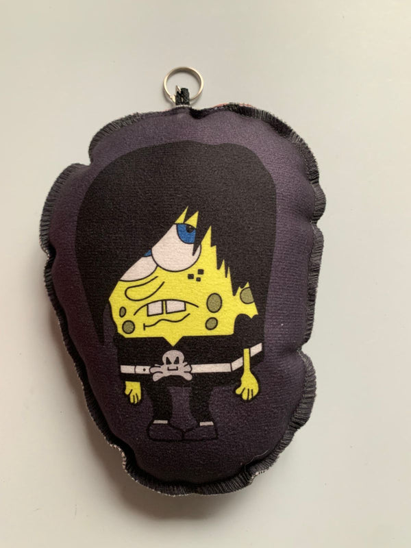 SPONGEBOB EMO PLUSH KEYCHAIN