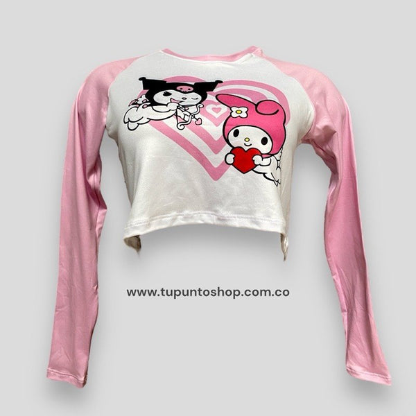 MY MELODY AND KUROMI SWEATSHIRT