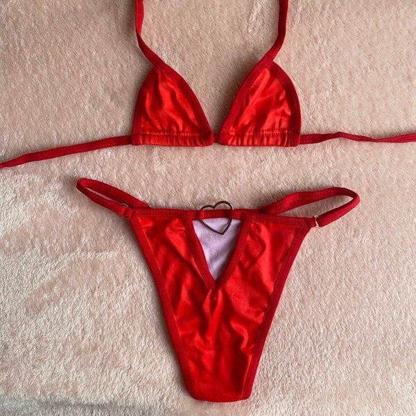 RED MICRO BIKINI