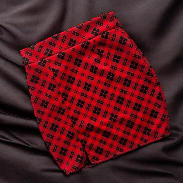 RED PENCIL SKIRT