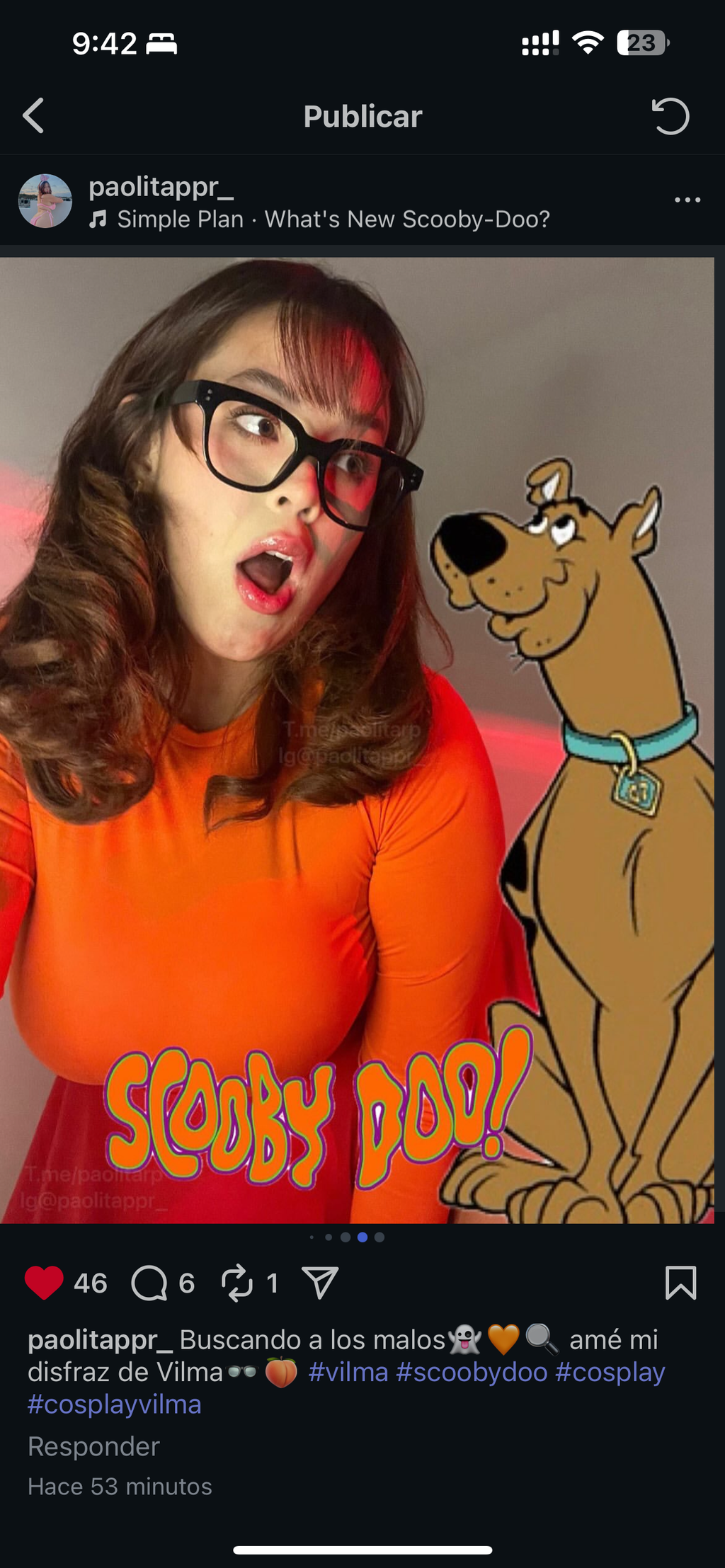 TRAJE VELMA CON MEDIAS✨4PIEZAS