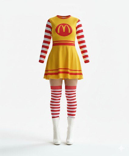 TRAJE MACDONALDS