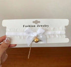 CHOKER CAMPANITA BLANCO