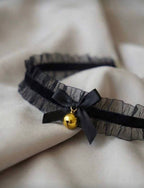 CHOKER CAMPANITA NEGRO