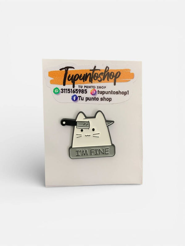 PIN I'M FINE