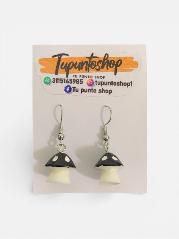 MUSHROOM EARRINGS