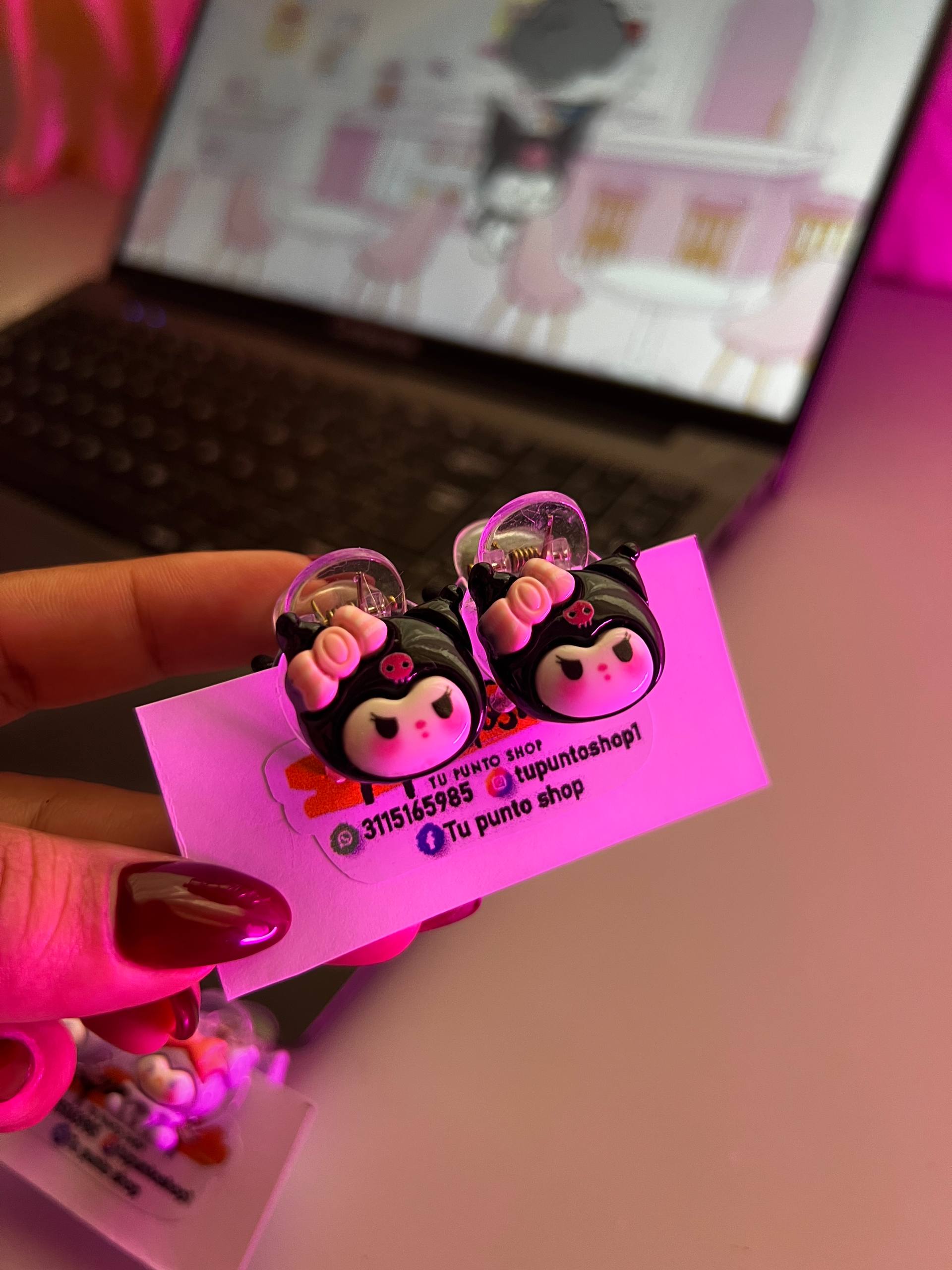 KUROMI EARRINGS