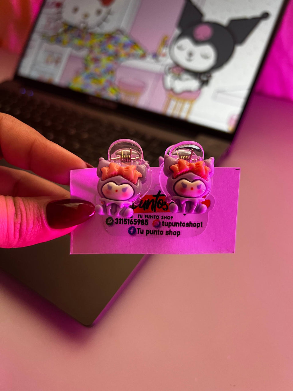 KUROMI EARRINGS