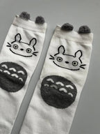 MEDIAS TOTORO BLANCAS