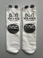 MEDIAS TOTORO BLANCAS