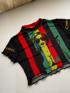 MESH TEX REGGAE BLOUSE