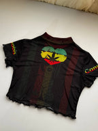 MESH TEX REGGAE BLOUSE