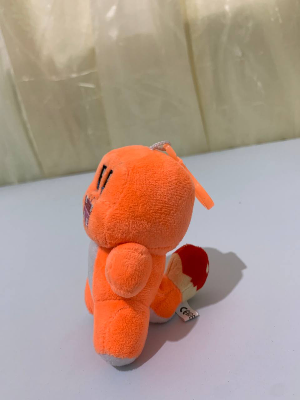 LLAVERO PELUCHE CHARMANDER MINECRAFT