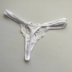 TANGA MARIPOSA BLANCA