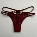 TANGA ENCAJE VINOTINTO