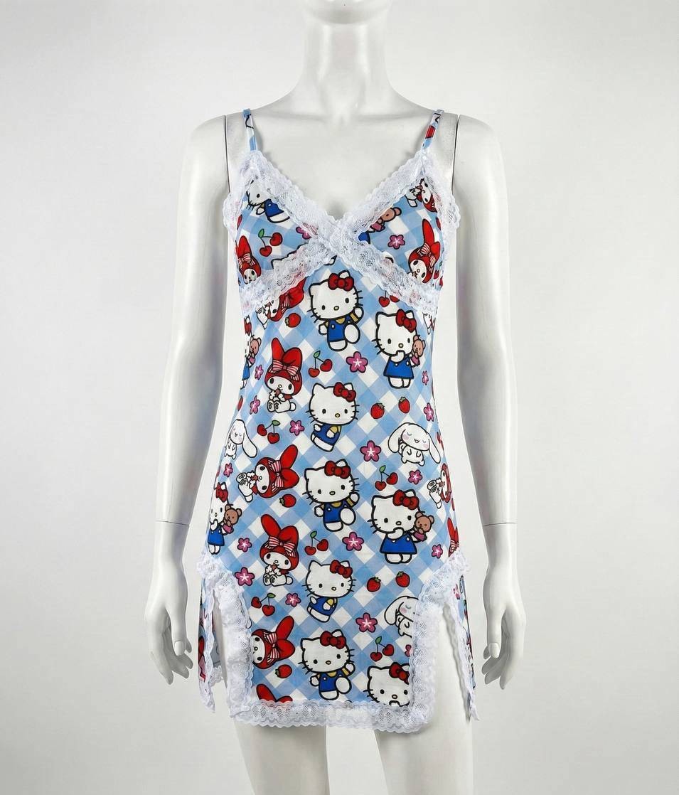 VESTIDO KITTY Y MY MELODY
