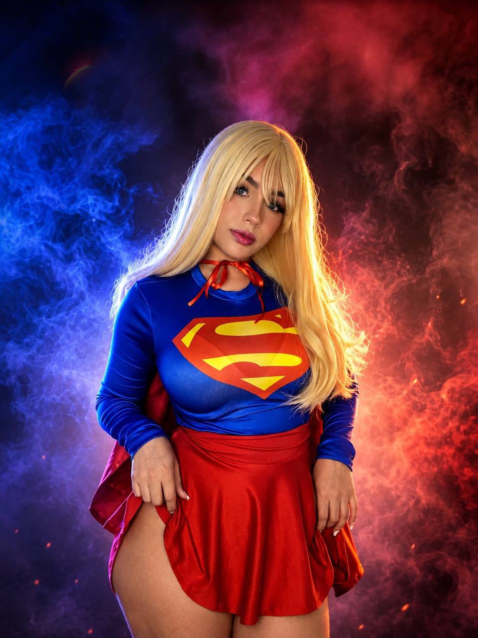TRAJE DE SUPERGIRL