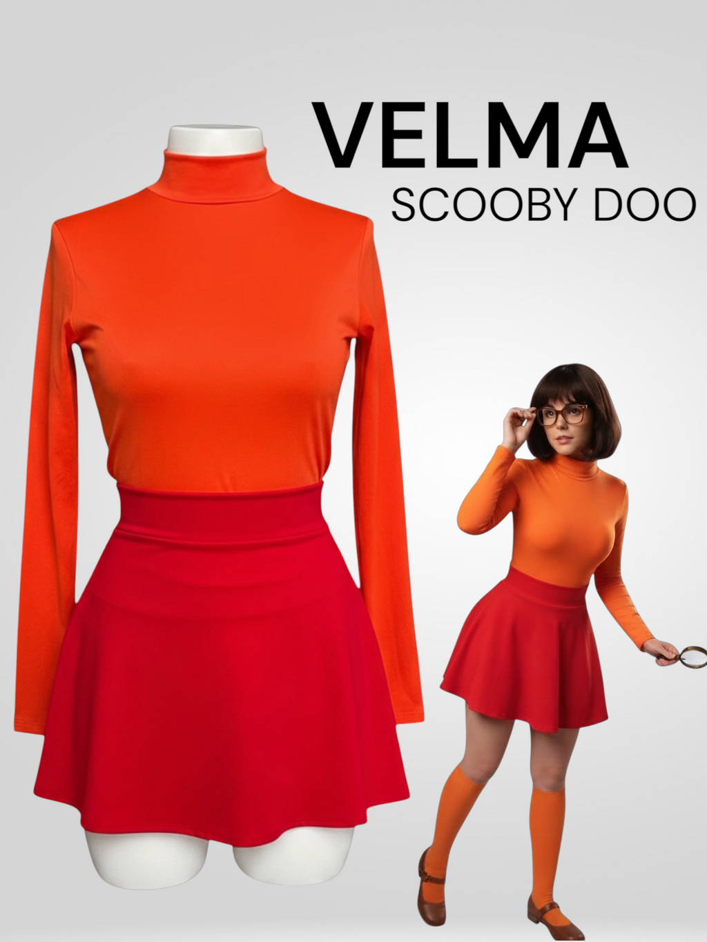 Traje Velma Scooby Doo