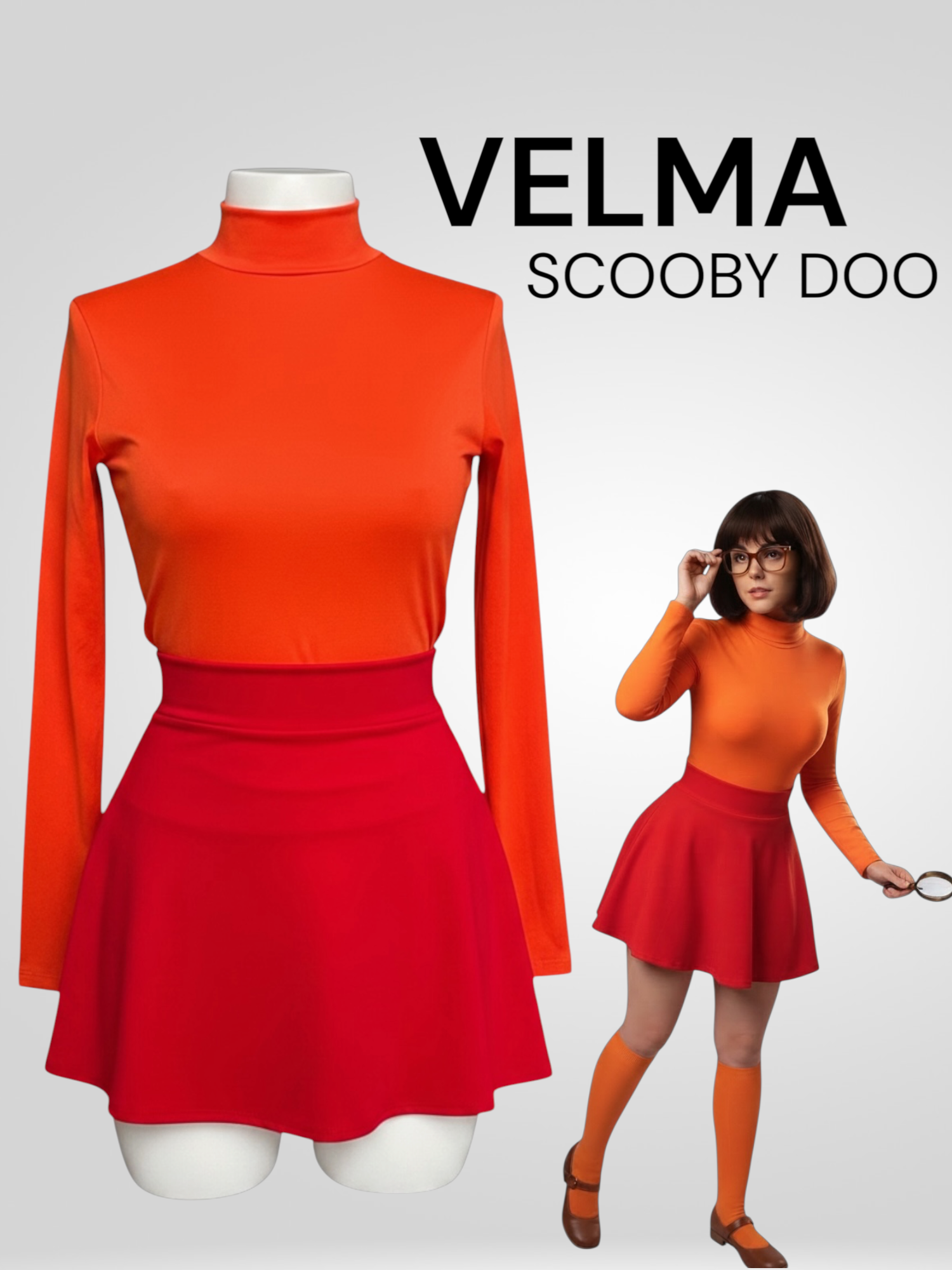 Traje Velma Scooby Doo