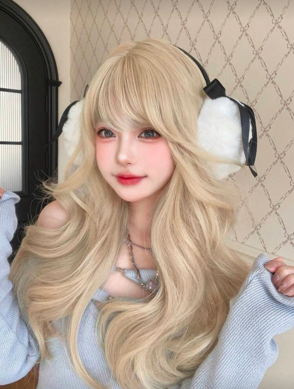 PELUCA RUBIA
