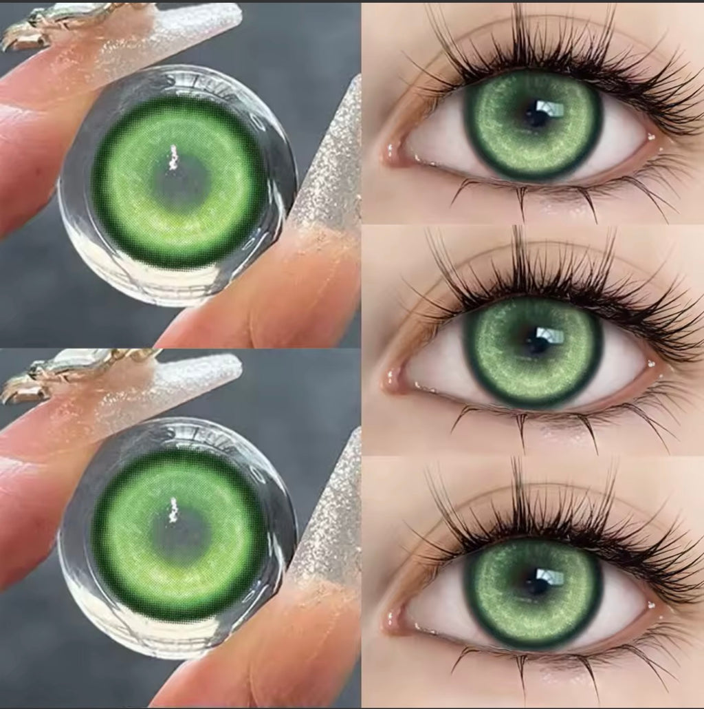 LENTES DE CONTACTO VERDES