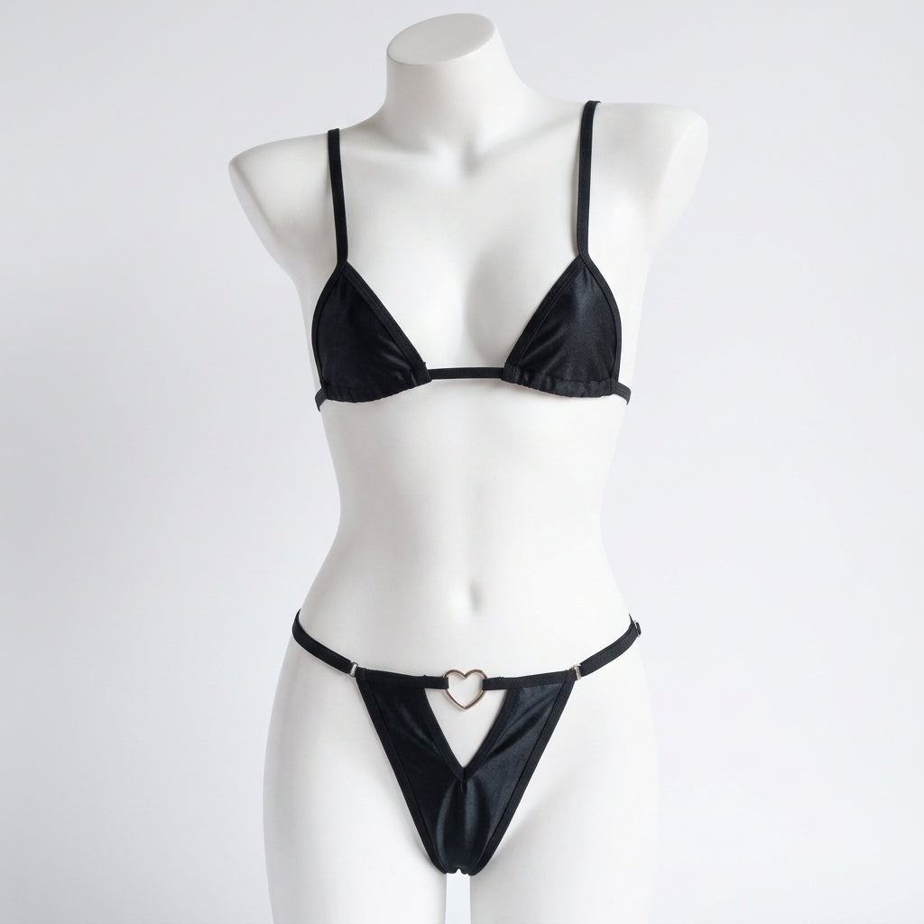 Microbikini Negro