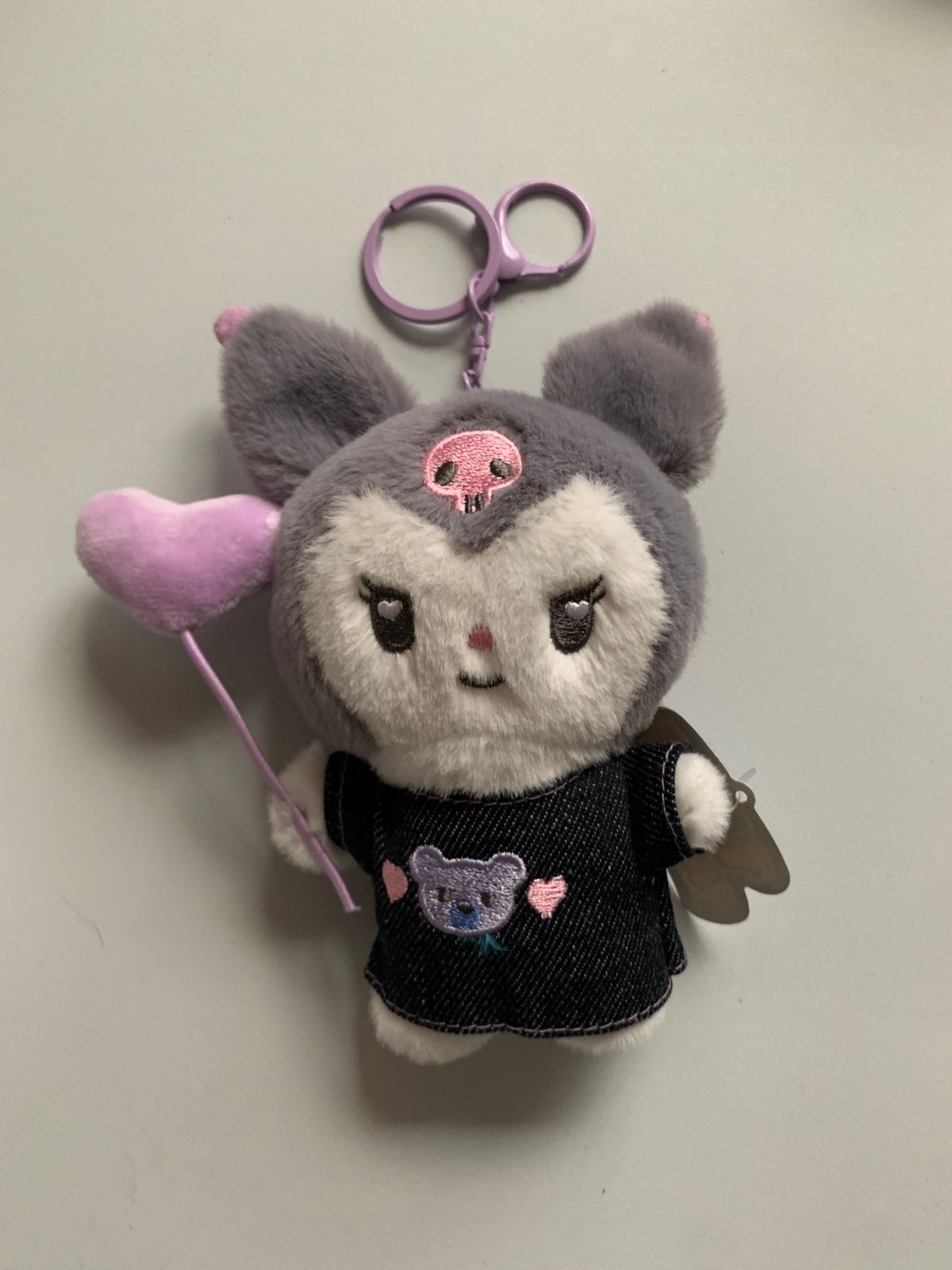 KUROMI PLUSH KEYCHAIN