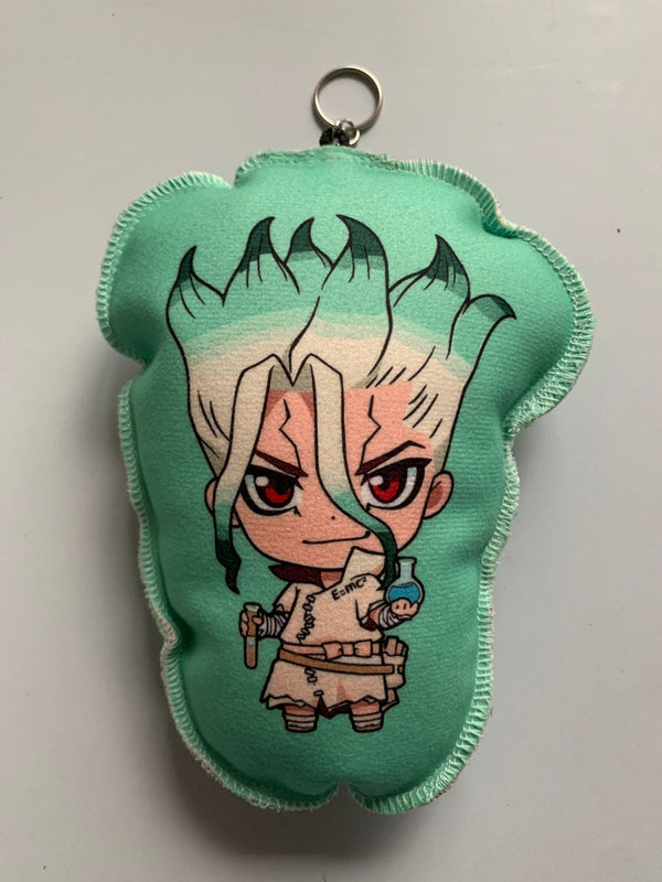 SENKU PLUSH KEYCHAIN