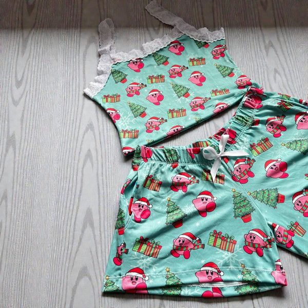 KIRBY CHRISTMAS PAJAMAS