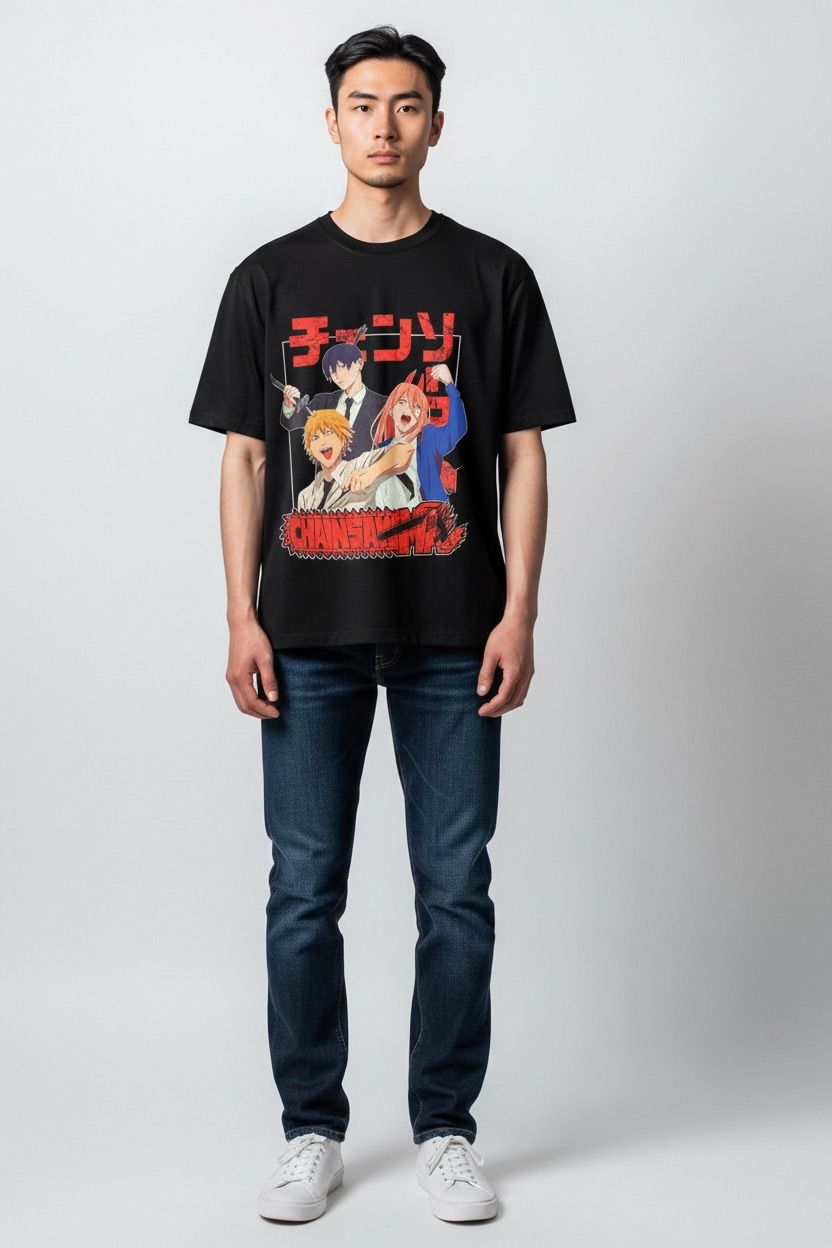 CAMISETA CHAINSAW MAN