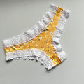 PANTY FLORES AMARILLA