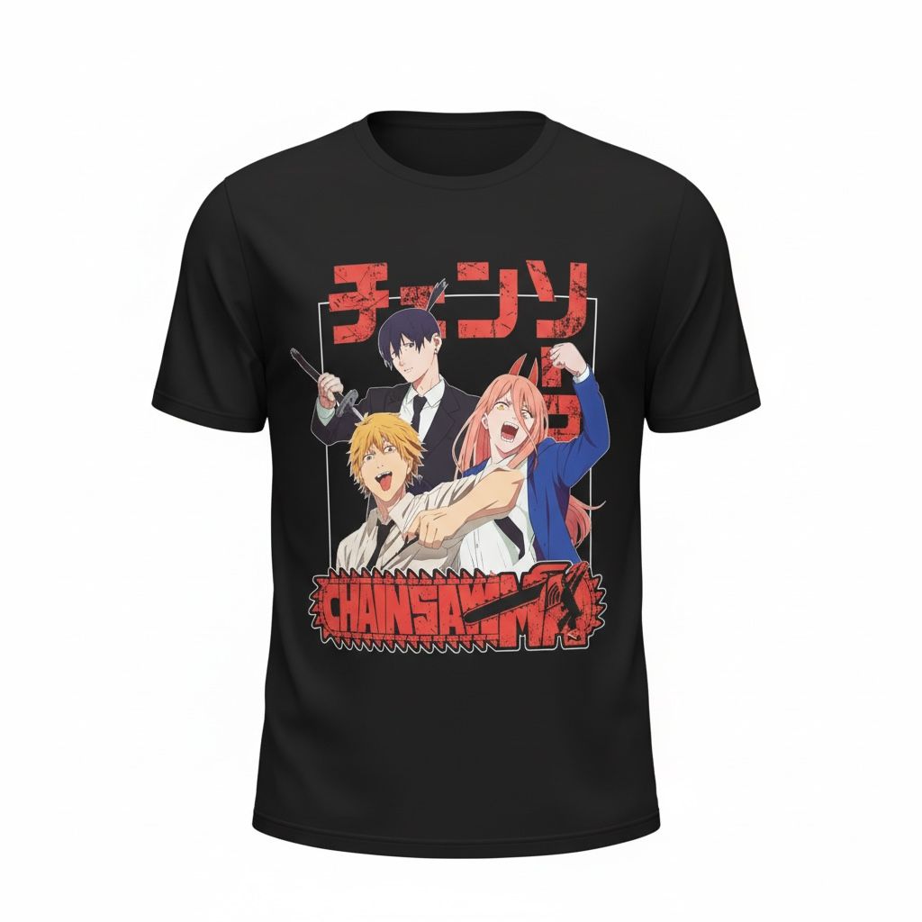 CAMISETA CHAINSAW MAN
