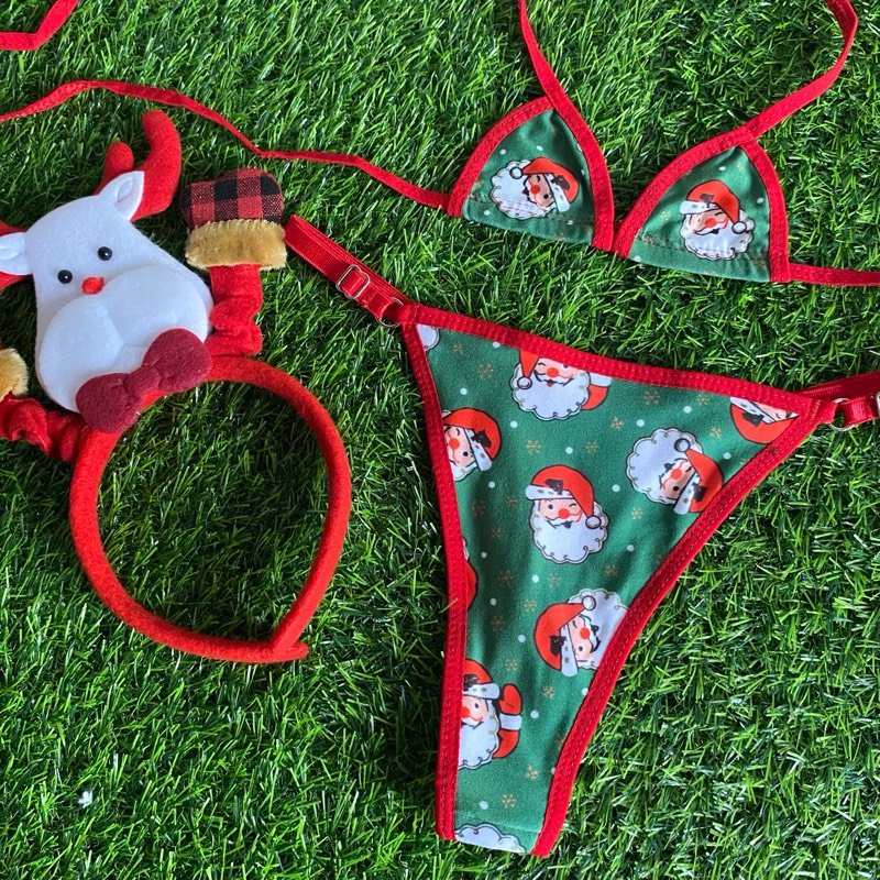 MICROBIKINI SANTA
