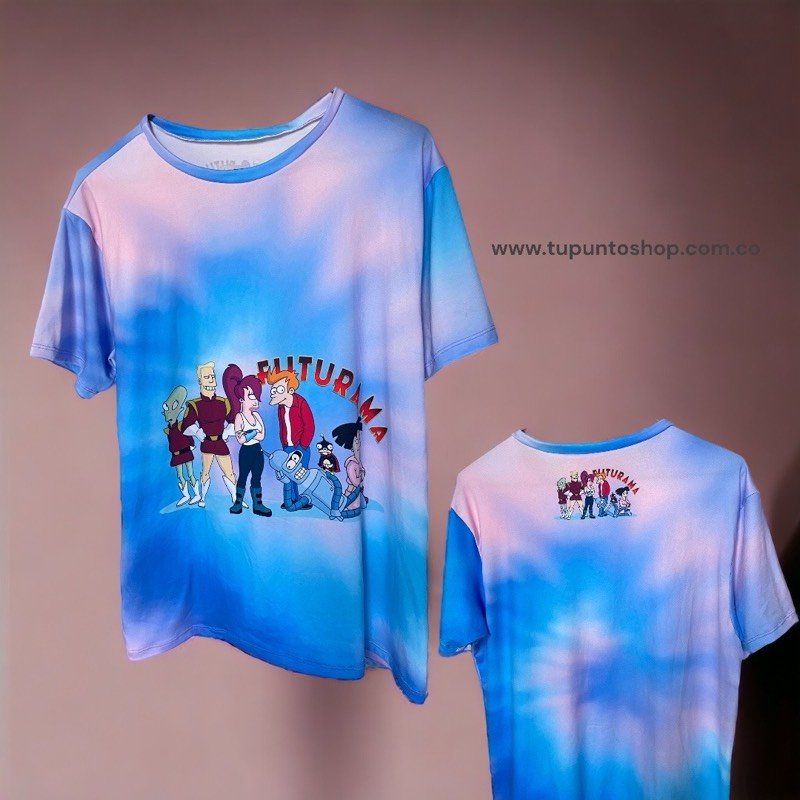CAMISA TIE DYE FUTURAMA