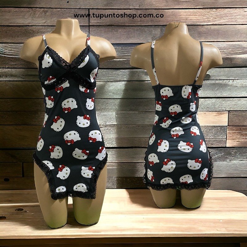 VESTIDO KITTY DOBLE ABERTURA