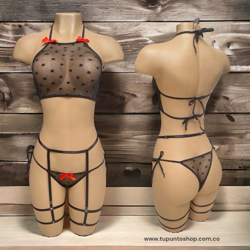 CONJUNTO MALLA TEX + LIGUERO