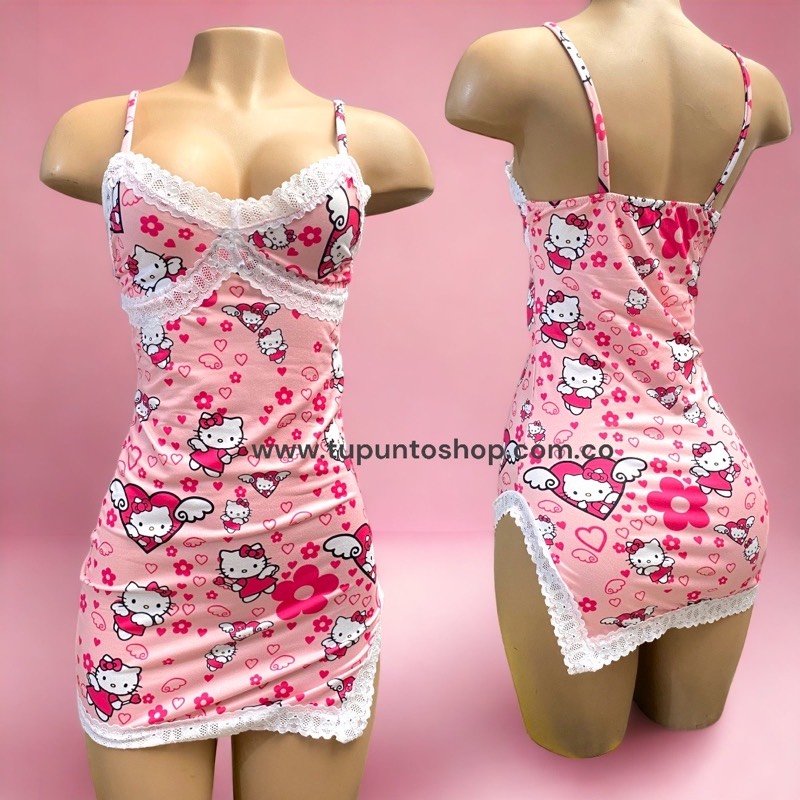 VESTIDOS BLONDA HELLO KITTY