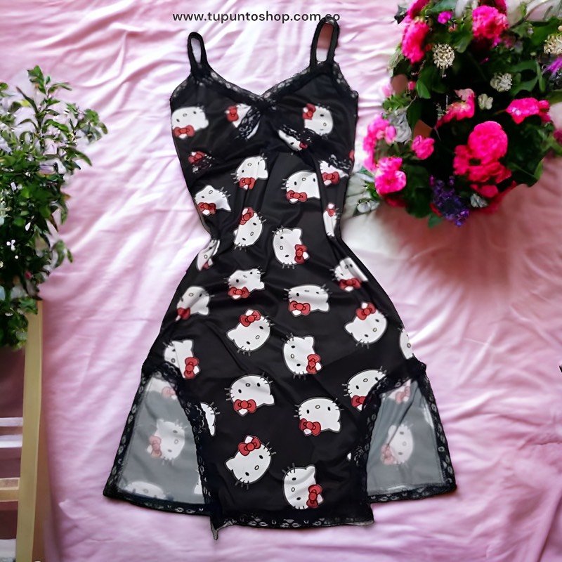 VESTIDO BLONDA KITTY