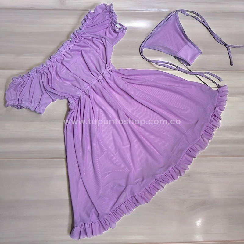 VESTIDO LOLITA LILA