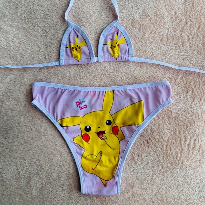 MICRO BIKINI + PIKACHU PANTIES