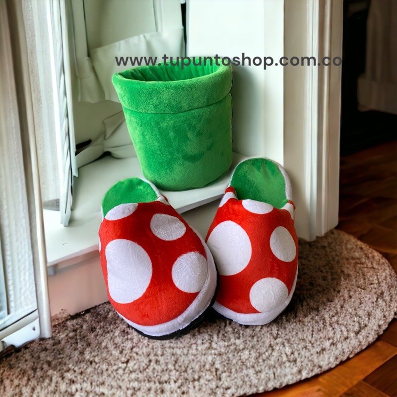 PANTUFLAS MARIO BROS