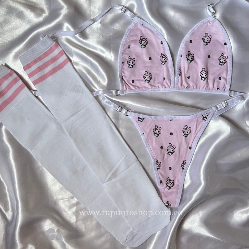 BIKINI + MEDIAS MELODY