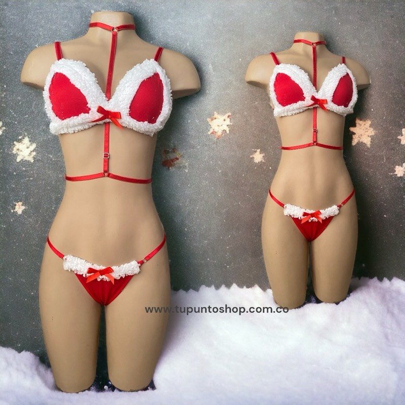 CHRISTMAS SET + GARTER