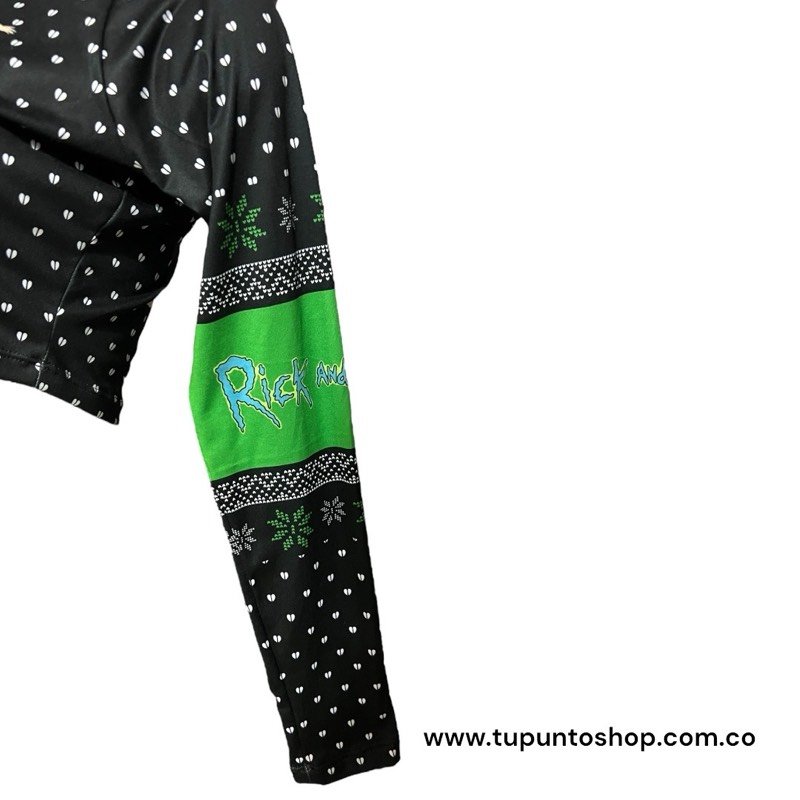 BUZO CROP TOP RICKANDMORTY