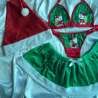 KITTY CHRISTMAS OUTFIT