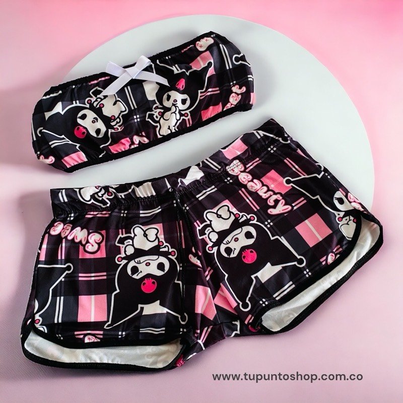 PIJAMA SHORT KUROMI