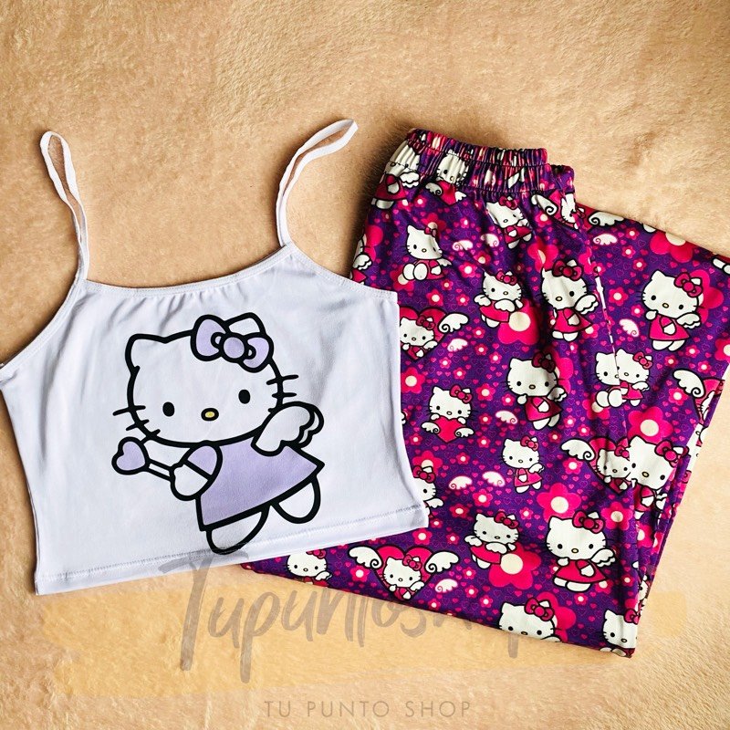 Pijama kitty con pantalón