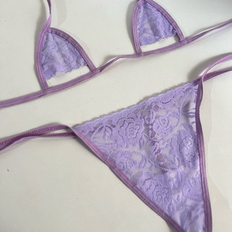 LILAC LACE SET
